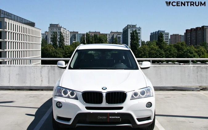 BMW X3 cena 59900 przebieg: 203800, rok produkcji 2013 z Sławno małe 106